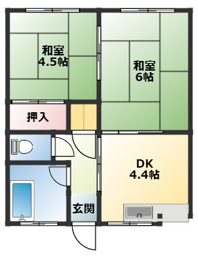 ビアンコ内原の間取り