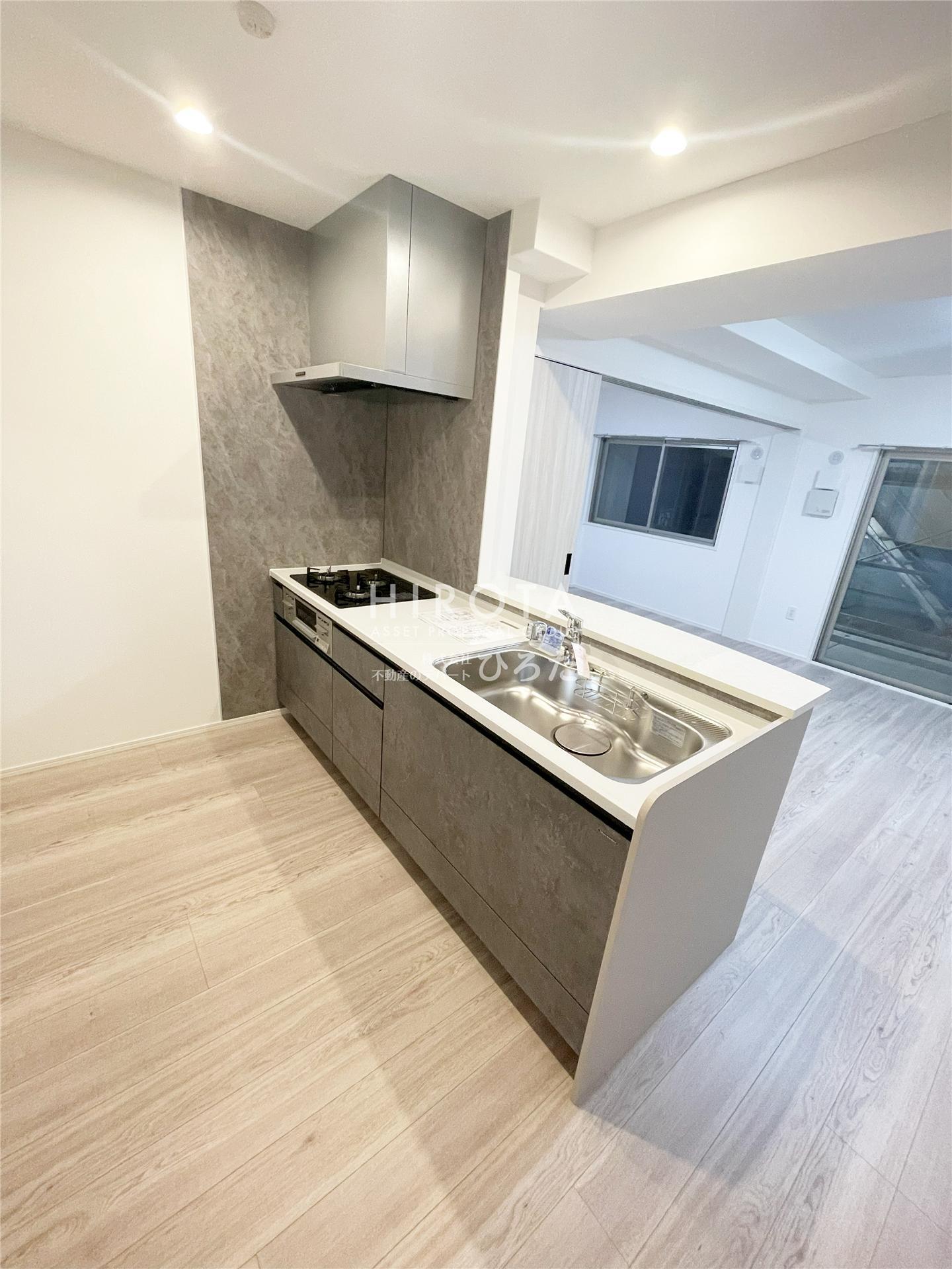 キッチン　207号室写真