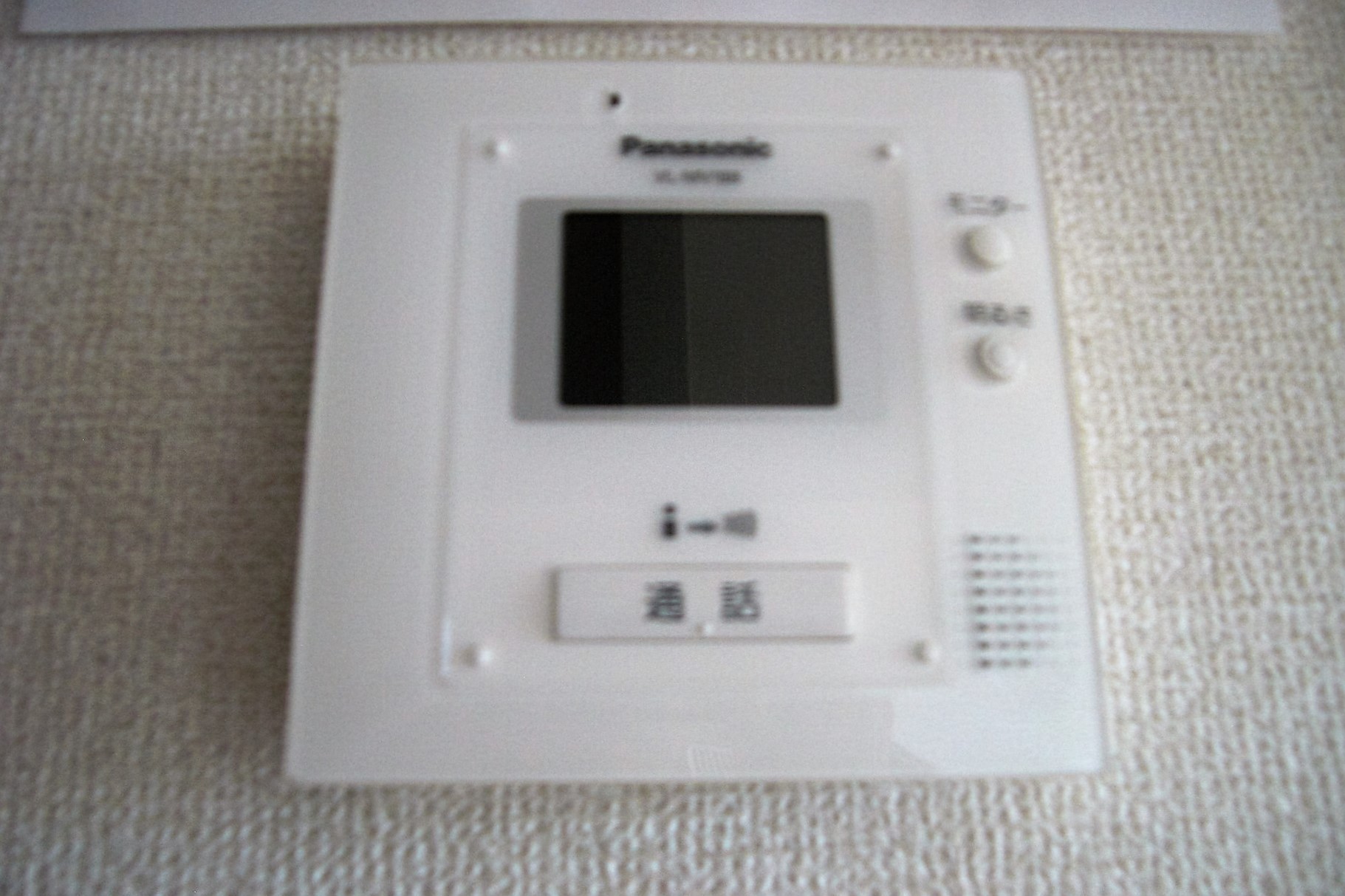 セキュリティ　来た人の顔が分かり、安心です！