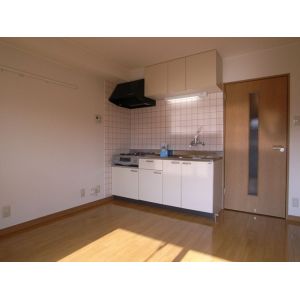 キッチン　独立型キッチンです１ガスコンロ無料貸し出し可能です！