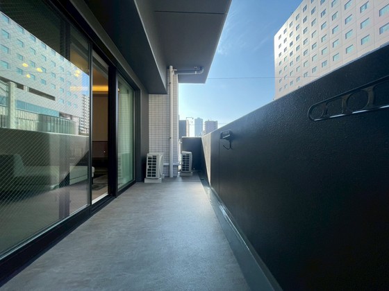 バルコニー　※別号室の写真です。