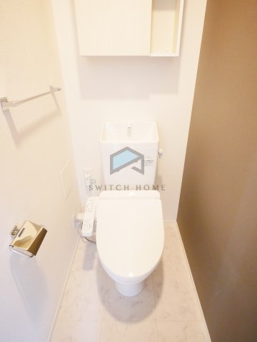 トイレ　ウォシュレット付きトイレです！