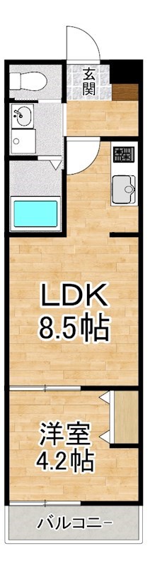 ALEGRIA大津の間取り