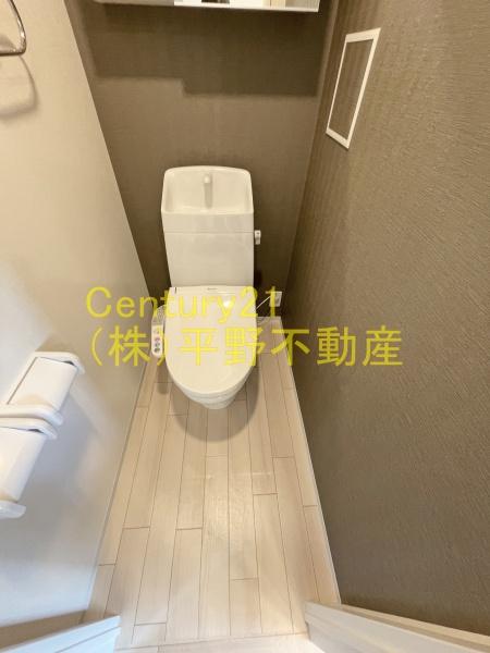 トイレ　同建設会社施工の別物件です。