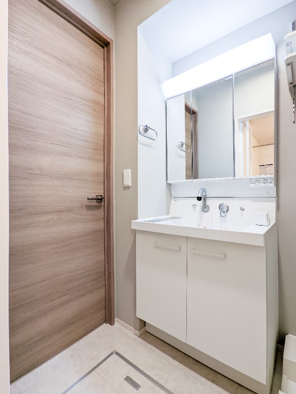 洗面設備　図面と現状に相違がある場合には現状を優先