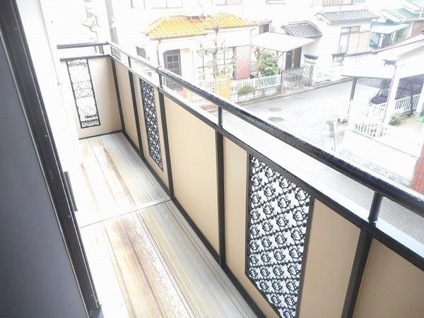 バルコニー　広々ベランダ！