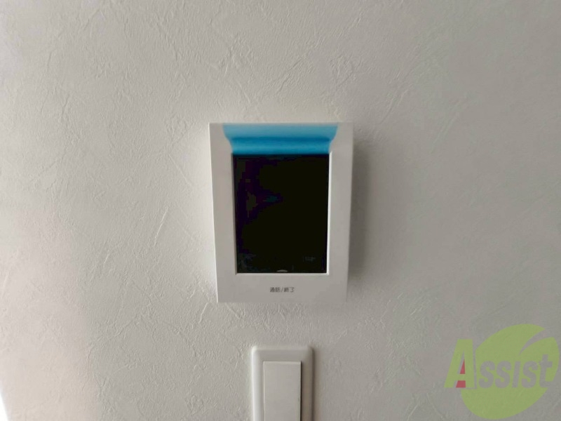 セキュリティ　モニタ付インターホンでセキュリティ面も安心です。