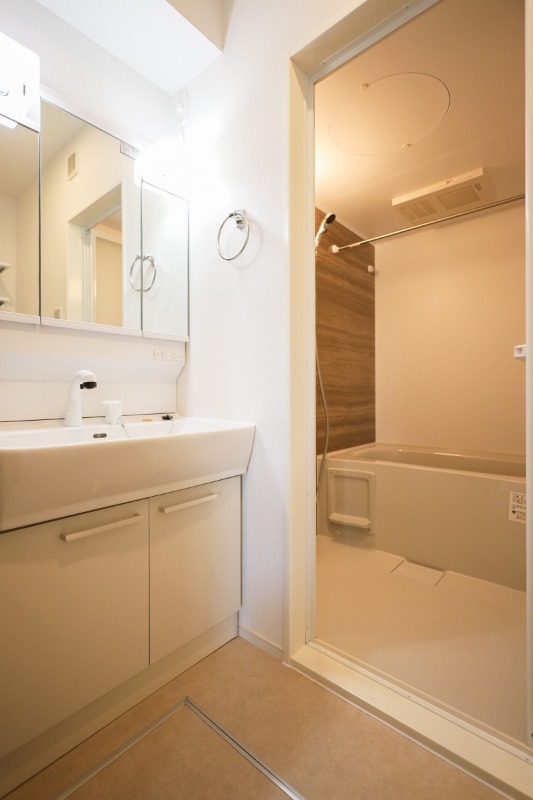 洗面設備　図面と現状に相違がある場合には現状を優先