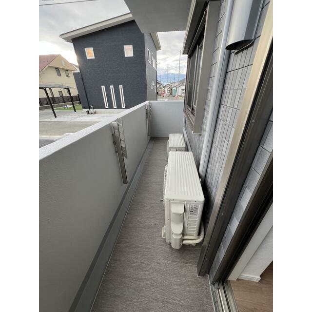 バルコニー　モデルルーム