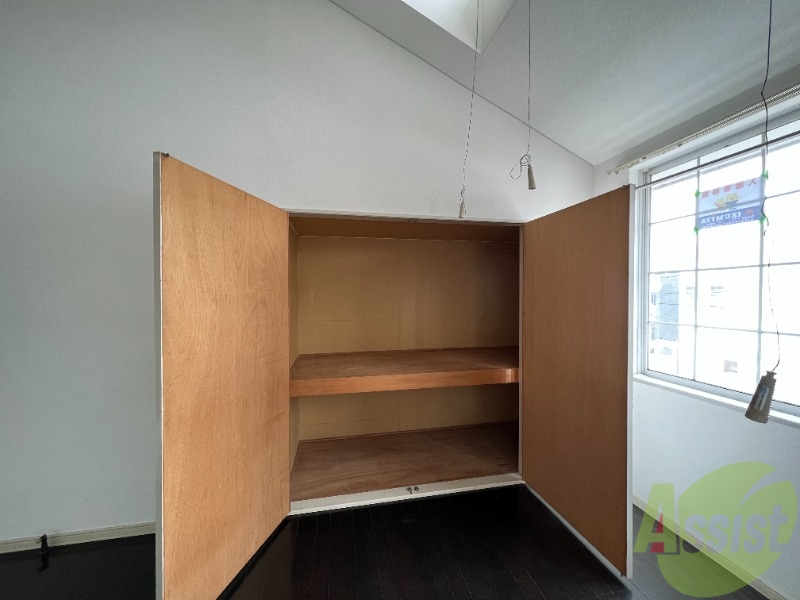 収納　クローゼットがありました。沢山収納できますね。