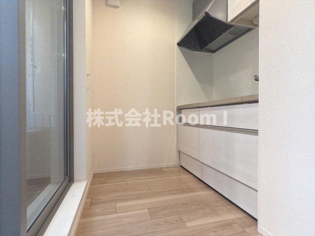 キッチン　コンパクトなキッチンで掃除もラクラク