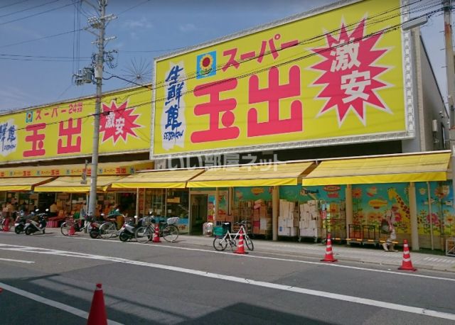 スーパー　スーパー玉出信太山店（スーパー）まで656m