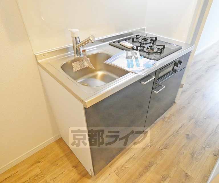 キッチン　２口コンロ付きです！