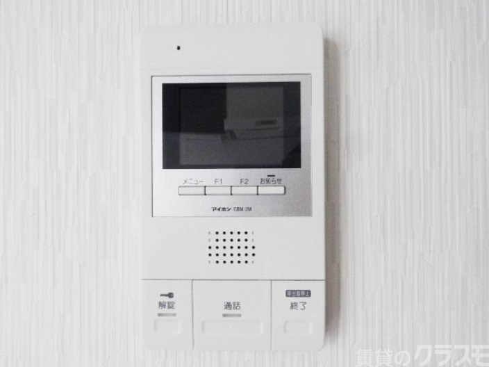 セキュリティ　顔の見える安心のオートロック付きです。