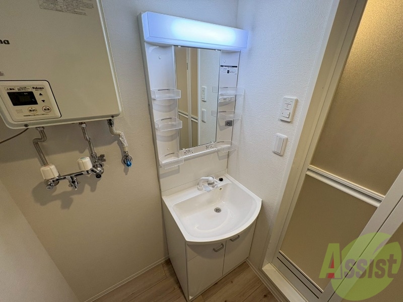 洗面設備　シャンプードレッサーで身支度もラクラクです！