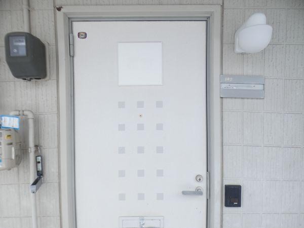 桃山ハイツの玄関写真