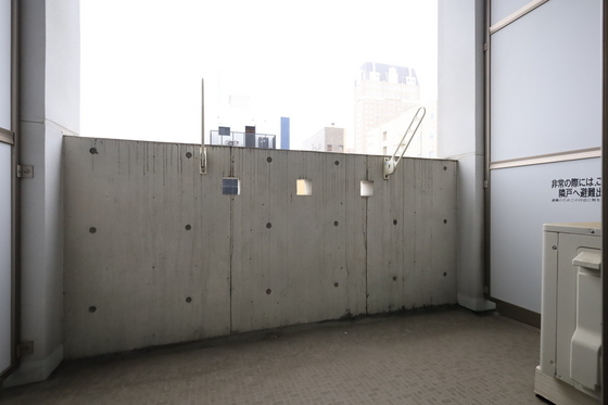 バルコニー　※別部屋の写真です