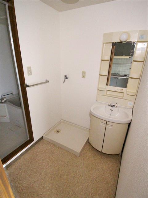 洗面設備　松山市竹原　ハーモニーワンムラグチ　洗面所