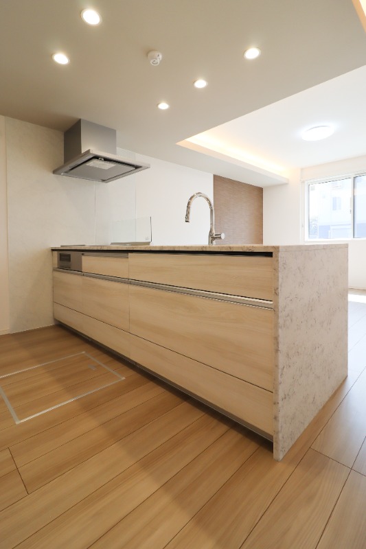 キッチン　図面と現状に相違がある場合には現状を優先