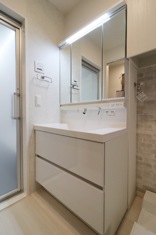 洗面設備　図面と現状に相違がある場合には現状を優先