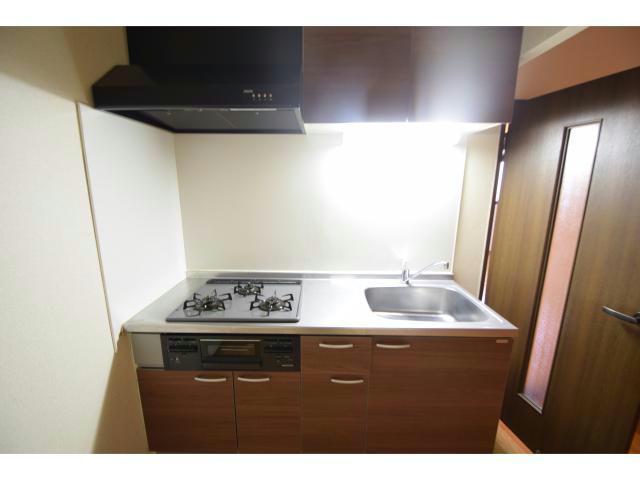 キッチン　他号室の写真になります。