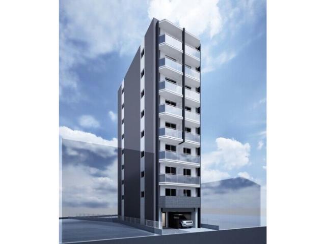 建物外観　完成模型図