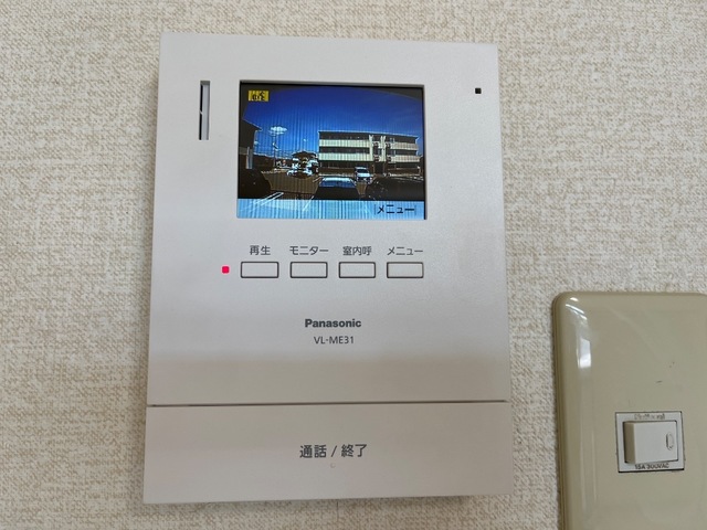 セキュリティ　カメラ付インターホン