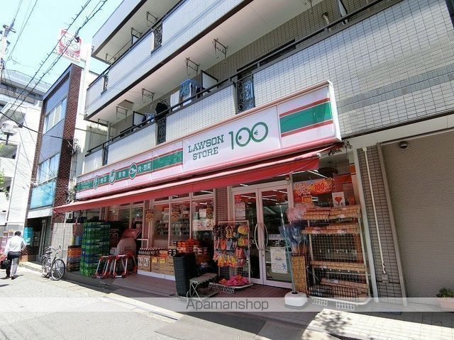 コンビニ　ローソンストア１００（コンビニ）まで400m
