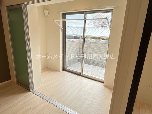 バルコニー　同型別部屋