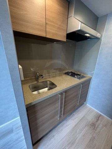 キッチン　PHOENIX北堀江　二口ガスキッチン