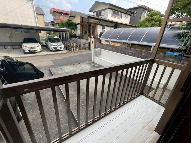 バルコニー　101号室の写真です。