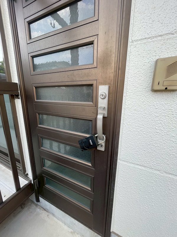 セキュリティ　101号室の写真です。