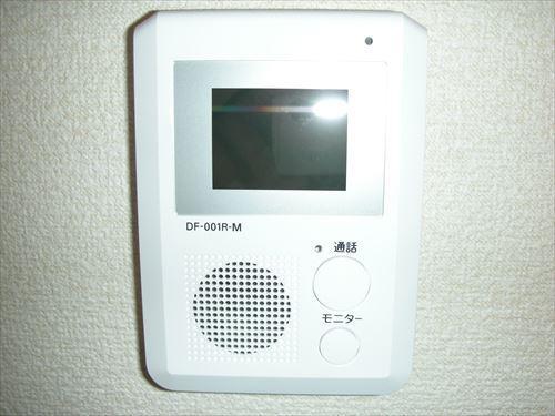 セキュリティ　モニター付きインターフォン