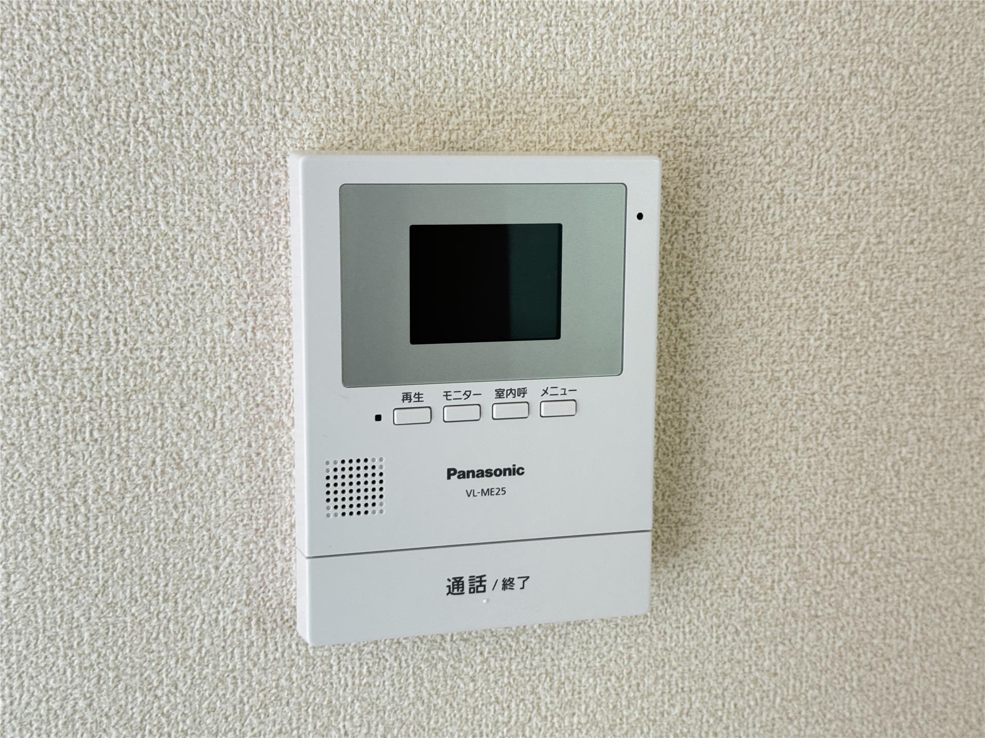 セキュリティ　（別部屋参考イメージ）TVモニターホン取り付け予定♪