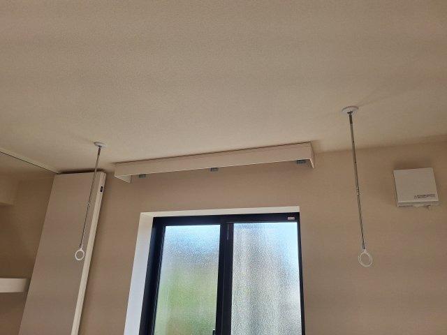 その他設備　室内物干しフック