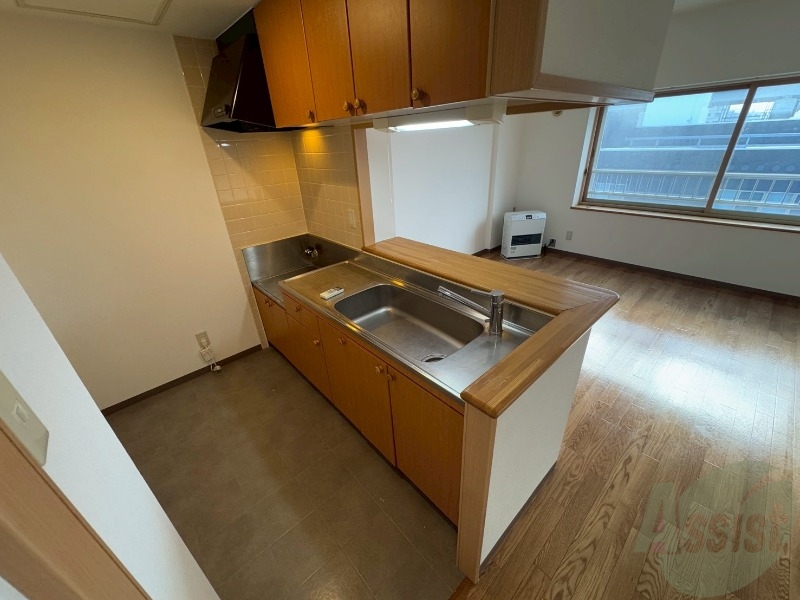 キッチン　キッチンはスペースも広々していて使いやすそうですよ！