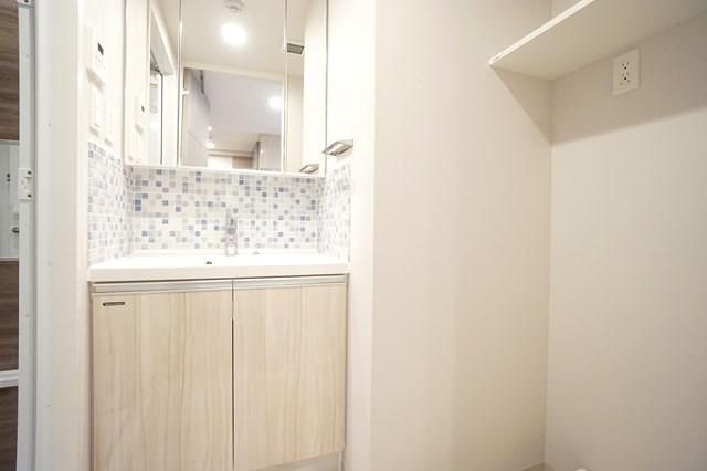 洗面設備　洗面所です