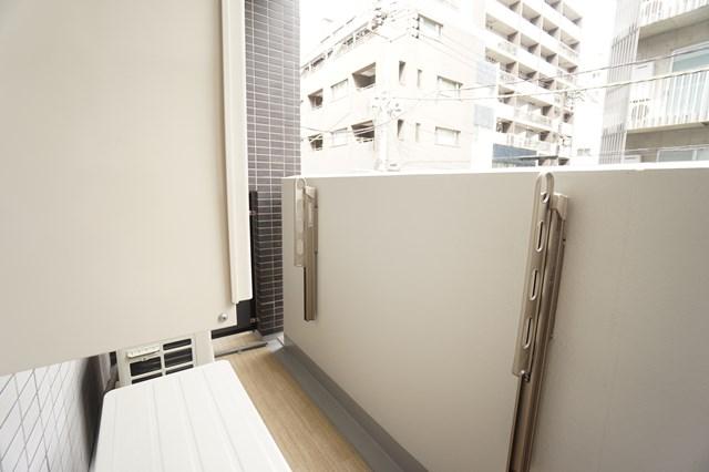 バルコニー　落ち着いた時間を過ごせるバルコニーです