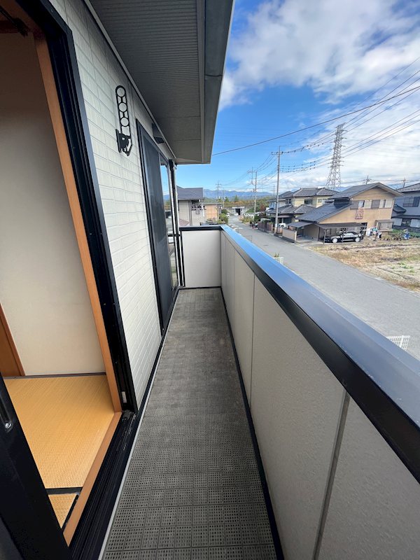 バルコニー　モデルルーム