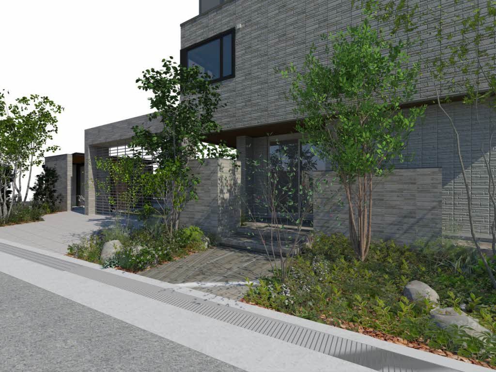 建物外観　完成予想図