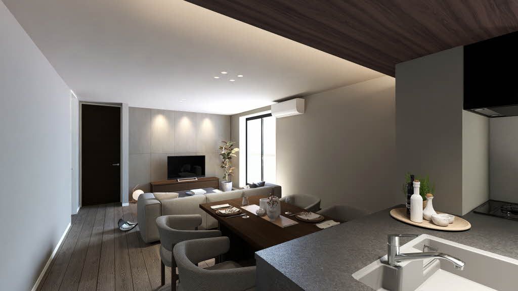 その他部屋・スペース　リビング予想図★家具等はＣＧ加工であり、賃貸物件に付属して…