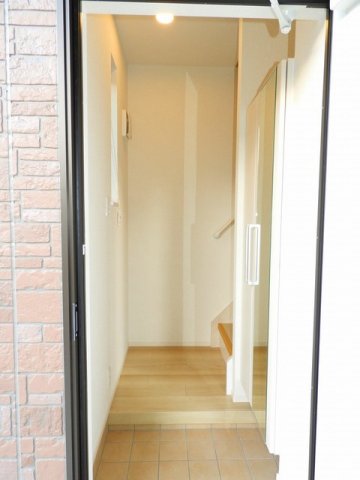 玄関　毎日通る玄関はこちらです