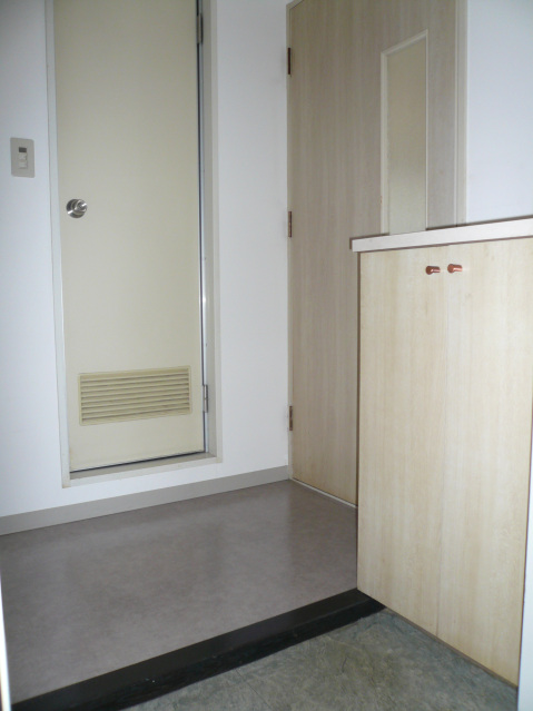 玄関　明るい玄関です