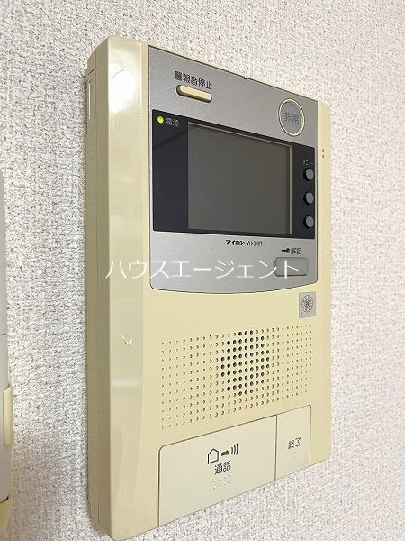 セキュリティ　モニター付きで安心です※参考画像