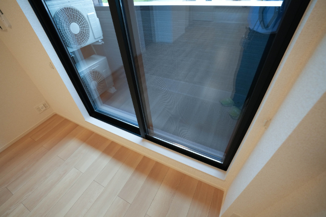 バルコニー　同じ間取りのお部屋