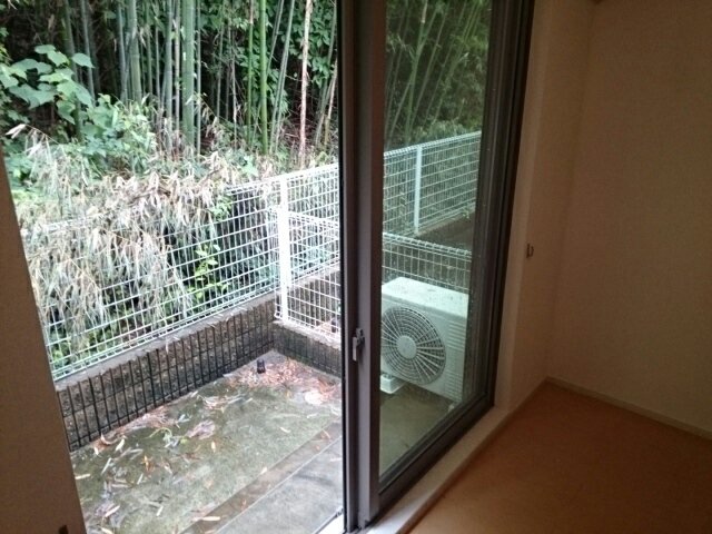 庭　お庭の付いた物件です