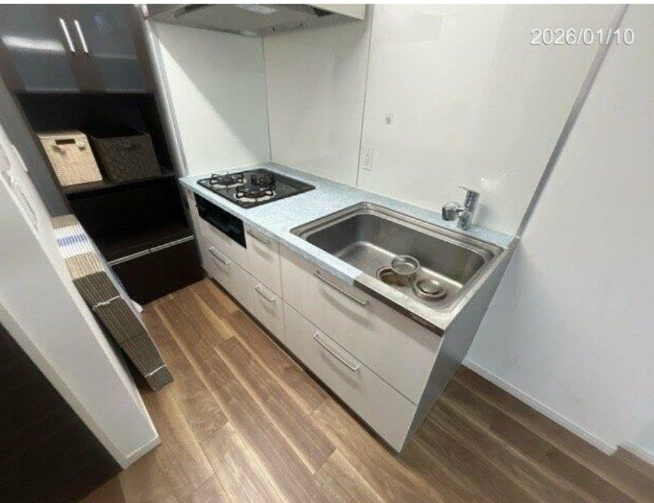 キッチン　2口システムガスキッチン☆