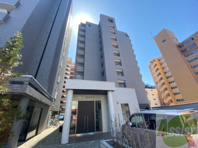 建物外観　札幌市中央区南６条西「ＳＱＵＡＲＥＭｓ６１４２」