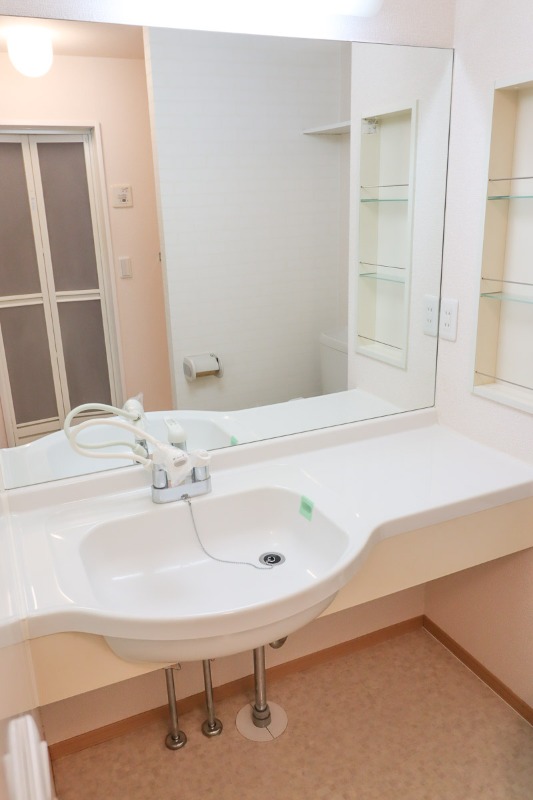 洗面設備　図面と現状に相違がある場合には現状を優先