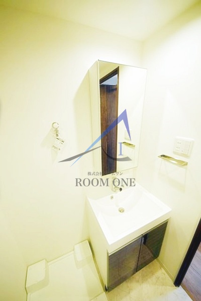 洗面設備　洗面台です。